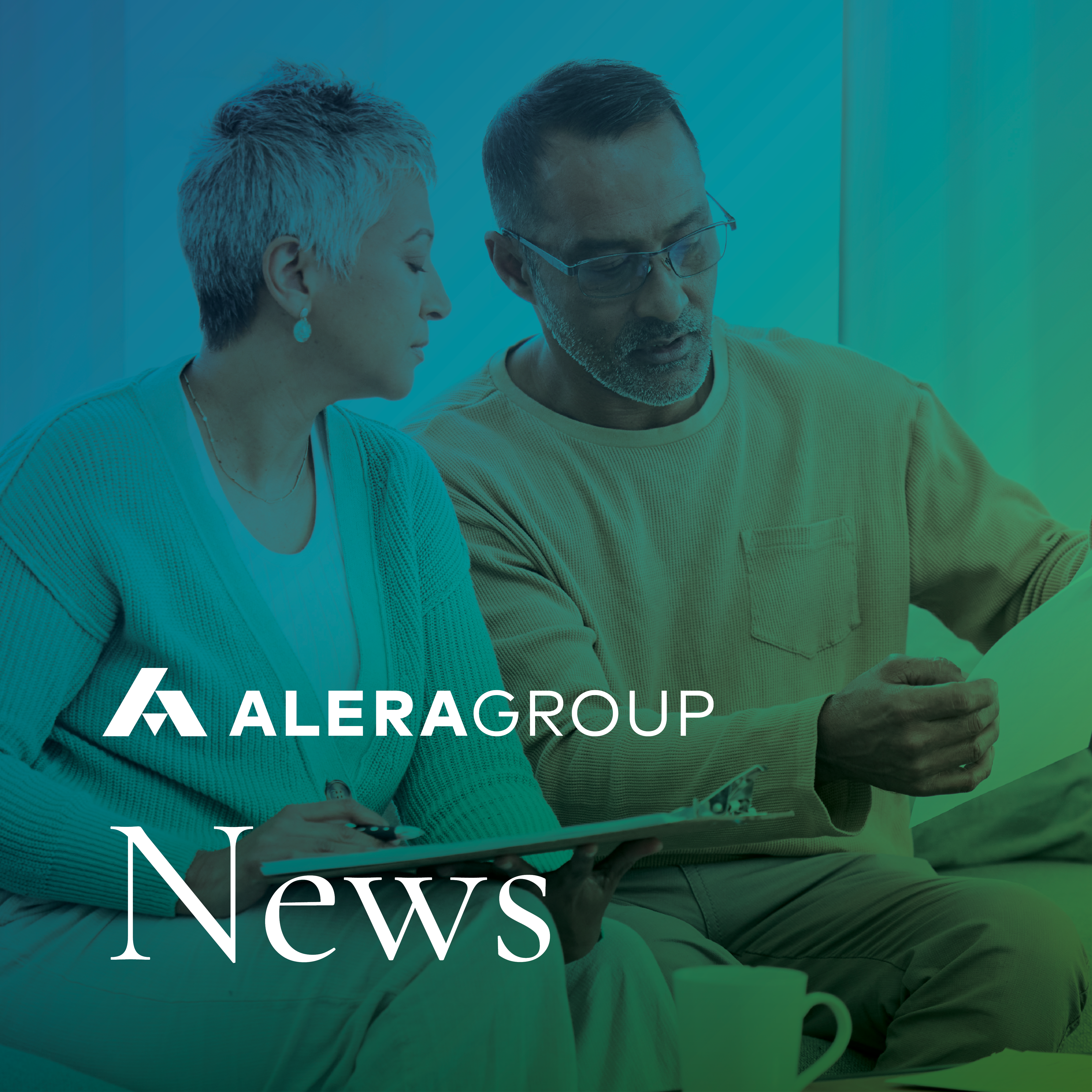 Image displaying News as text