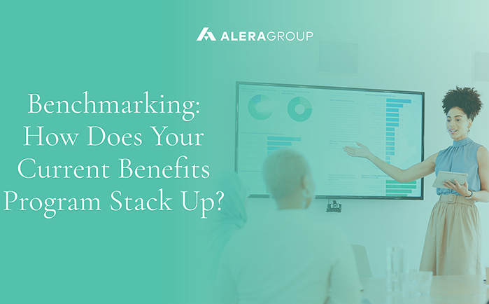 Alera Group Employee Benefits benchmarking banner